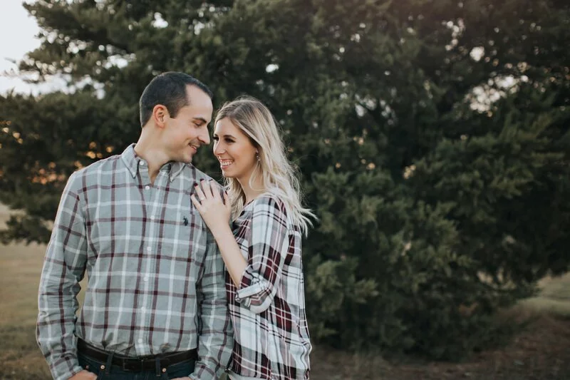 Plaid Picnic Engagement