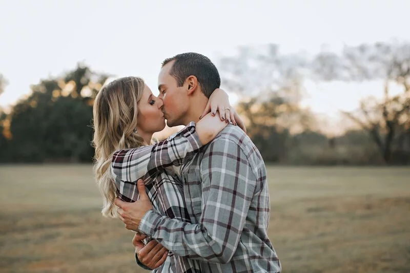 Plaid Picnic Engagement